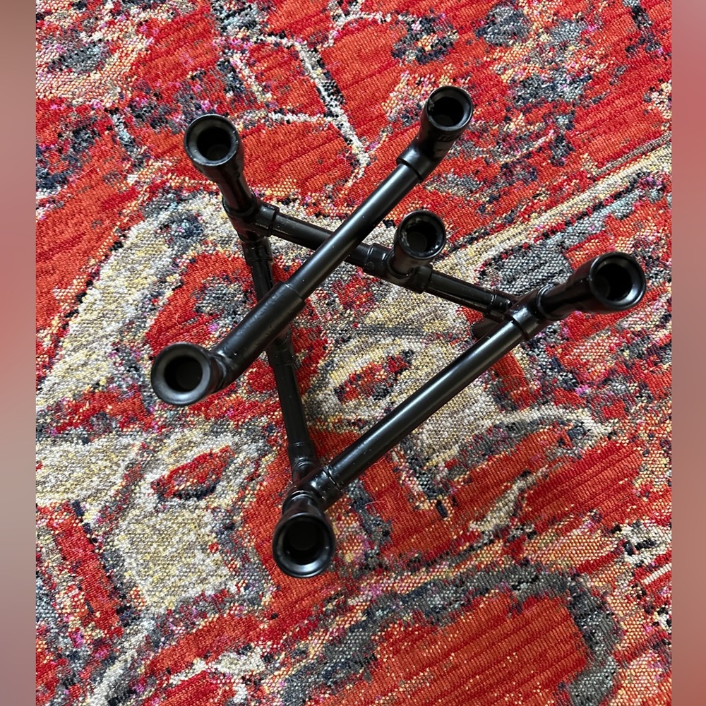 Industrial Style Candelabra - Picture 3 of 14